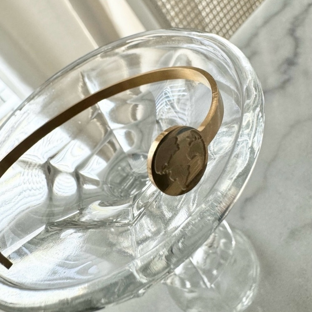 Gold Bangle Bracelet - Picture 4 of 7